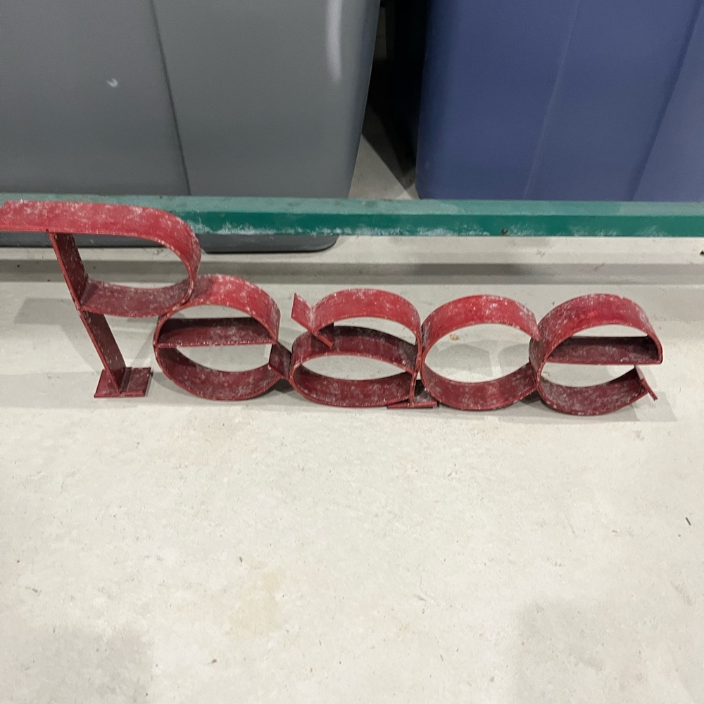 Christmas sign